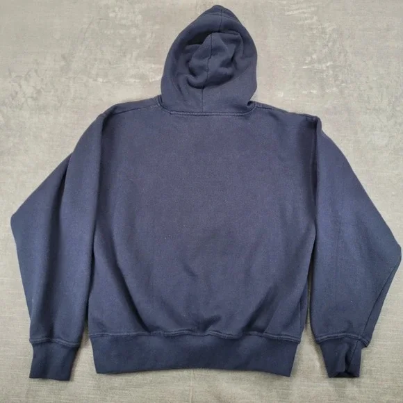 Live For Rugby Ireland Hoodie Navy Blue Quarter Zip Pullover Mens Small - Picture 6 of 6